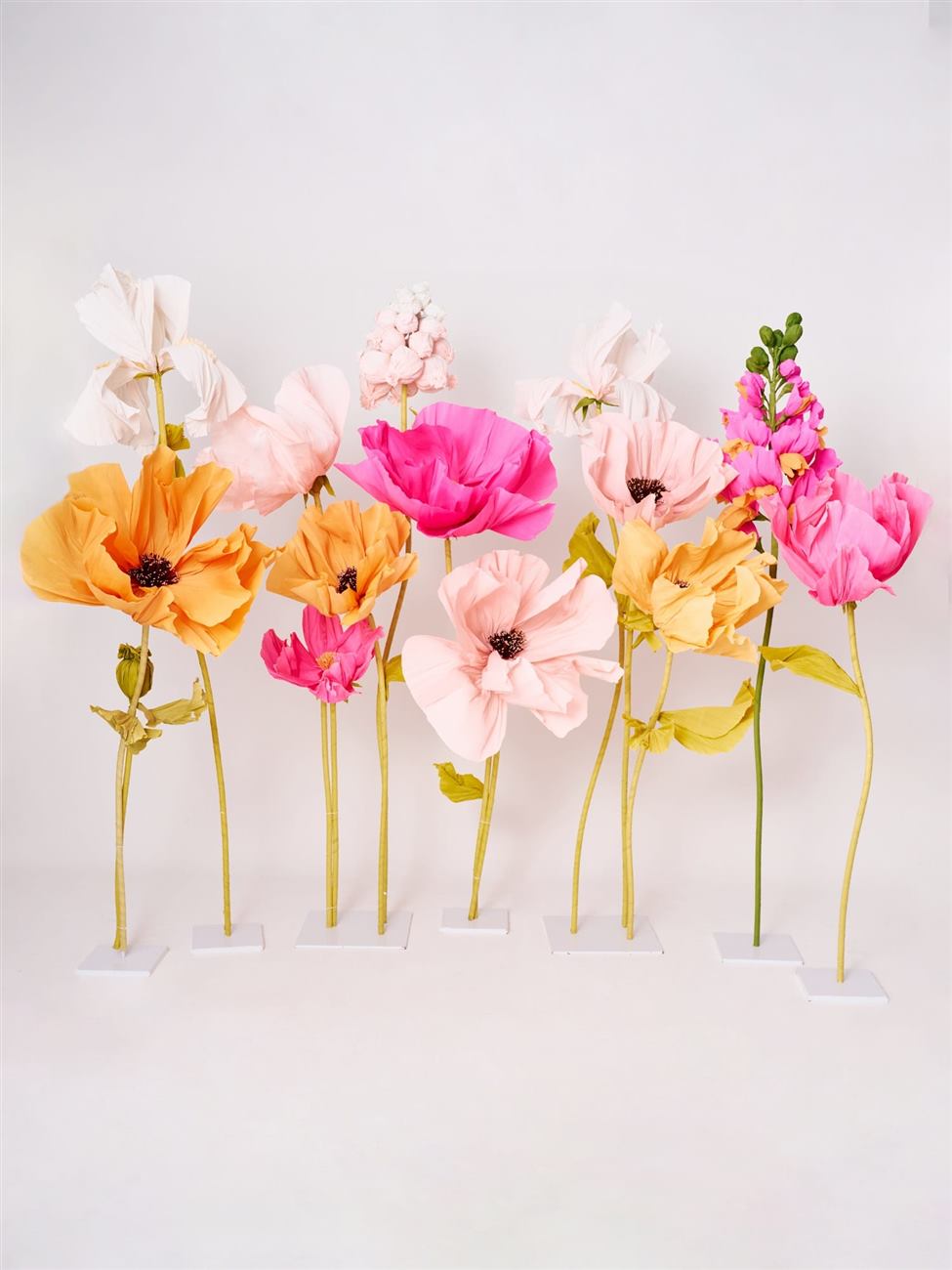 Bright Giant Flowers Set